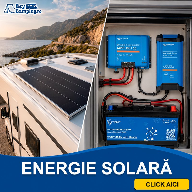 Soluții integrate pentru alimentarea cu energie solară a autorulotelor