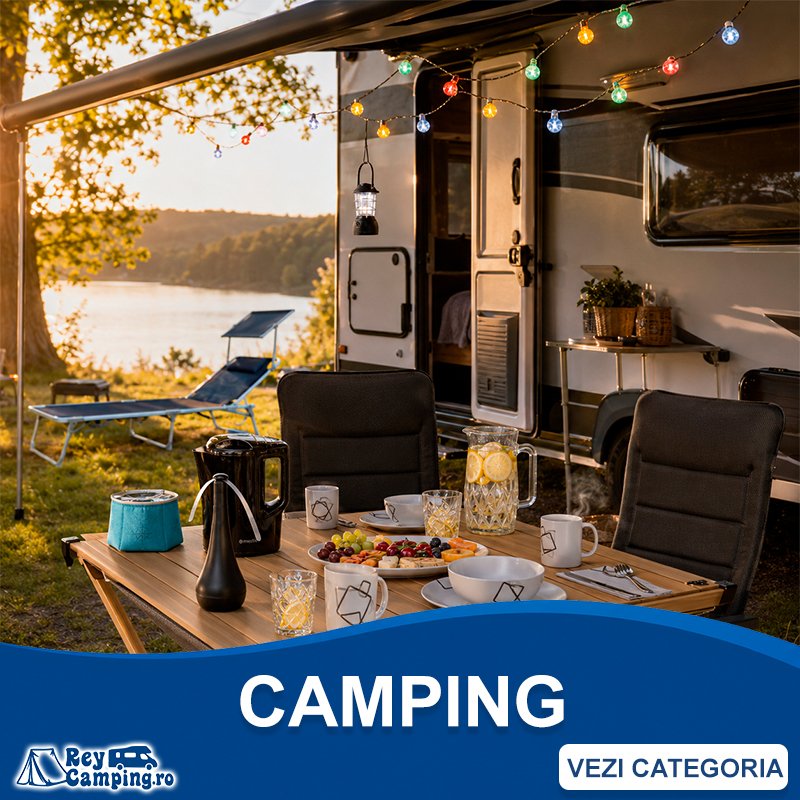 Produse pentru camping, curățenie și întreținere rulotă