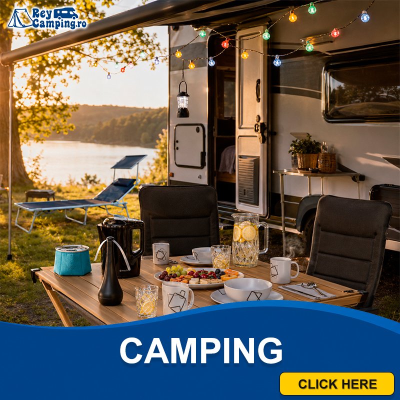 Produse pentru camping, curățenie și întreținere rulotă