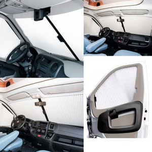 Windscreen and door blinds