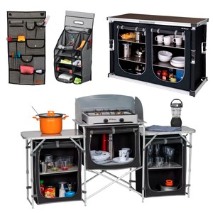Camping wardrobes and organisers