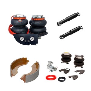 Suspensions, brake shoes, shock absorbers