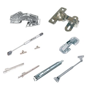 Hinges, slides for furniture