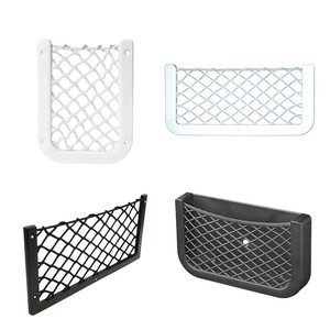Elasticated pockets and plastic holders