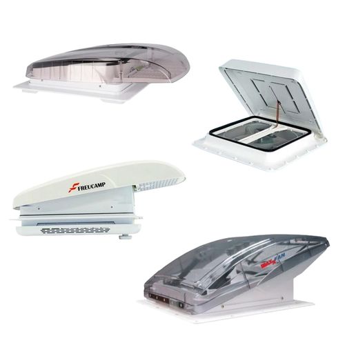 Trape cu ventilator, ventilatoare