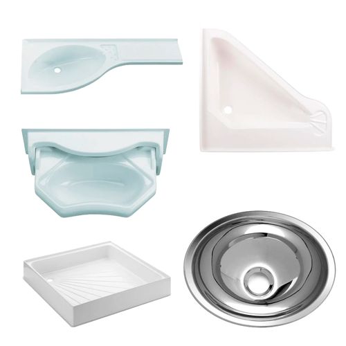 Bathroom sinks, shower bath