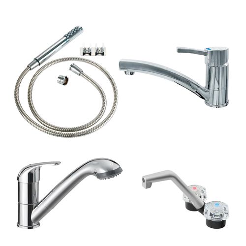 Sink and shower batteries