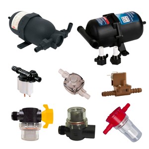 Expansion tank, water filters, switches