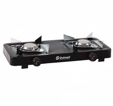 Aragaz Outwell Appetizer cu 2 arzatoare, 2 x 3000W si furtun gaz inclus
