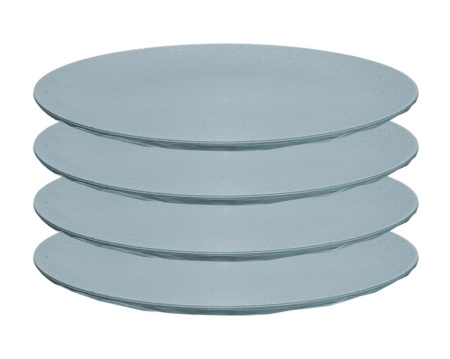 Set 4 farfurii plate material plastic