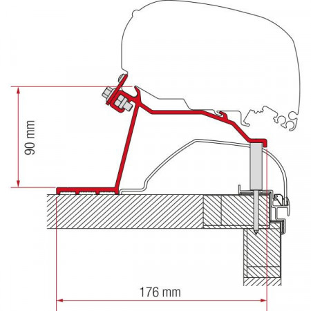 Adaptoare Fiamma F80 pentru rulote Hobby