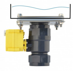 12V electric valve for emptying the grey water tank, tank mounted - Img 3
