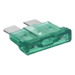 12V MINI fuses, 6 pcs, GREEN 30A - Img 3