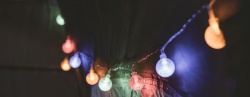 15 LED battery-operated, MULTICOLOR 15 LED garland light - Img 3