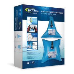 60l flexible tank for clean water including supply system, outlet - Img 2