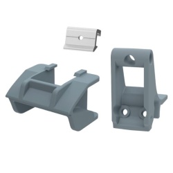 Adapter for installing side walls to Fiamma F80 awning
