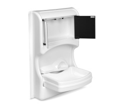 "Antibes" foldable sink with cabinet and mirror - Img 4