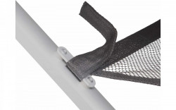 "Axia Titanium" aluminium rolling table with aluminium top - Img 8