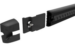 Bicycle carrierThule Elite Van XT for Fiat Ducato manufactured after 2007, without holes, BLACK - Img 2