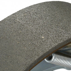 Brake shoes 200 x 50 mm for caravans or trailers with Knott axle (4 pcs) - Img 6