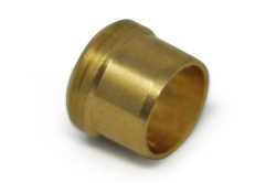 Brass compression ring for gas pipe 8 mm - Img 2