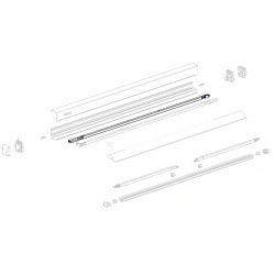 Braț telescopic dreapta Thule pentru Omnistor 3200, lungime 1,90 - 2,30 m (1500603523)