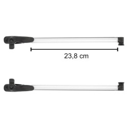 Brațe clic-clac VAM 550 pentru ferestrele Dometic S3, S4, S5 până în 2014, pereche (4460000691) - Img 2