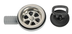 Built-in ceramic hob with 2 burners and stainless steel sink, 600x420x47 mm - Img 3