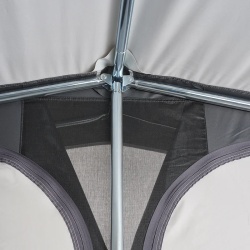 Cadru cort complet din otel pentru cort rulote "Campout NOVA" cu sistem Easy Grip si 5 bete sustinere acoperis - Img 2