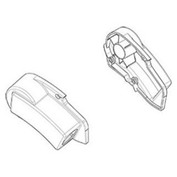 Capac capăt stânga antracit pentru copertine Dometic (407157263) - Img 2