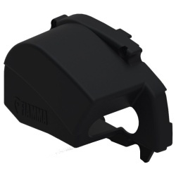 Capac lateral stânga, negru pentru marchiza Fiamma F80