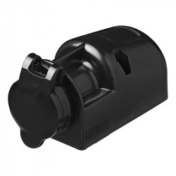 Car socket 12V/16A for DIN stecher, surface-mounting, 12 mm internal diameter - Img 2