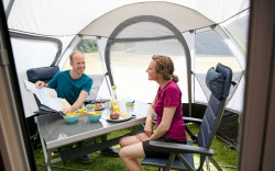 Caravan tent "Garda", 300 x 300 cm, installation height 240 - 255 cm - Img 2
