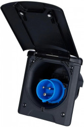 CEE stecher canister with magnet cap, BLACK - Img 3