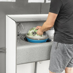 Collapsible silicone bin 9l - Img 4