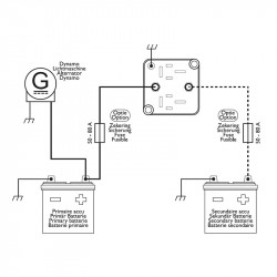 Combinator de baterii Smart Dual Switch pentru baterii de 12V - Img 5