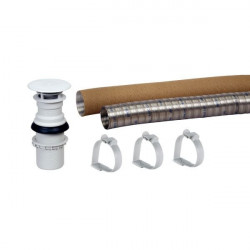 Complete exhaust including chimney for Truma S 5002 / S 5004
