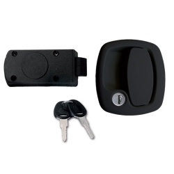 Complete locks for garage doors, motorhomes