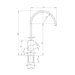 Contur S90 hot/cold water coil, mounting hole diameter ∅ 33mm - Img 3