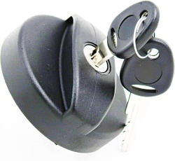 Cover for water or fuel tank, integrated motorhomes, boats