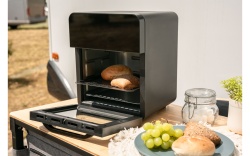 Cuptor Airfryer CampGourmet dimensiuni reduse pentru camping, 220V 1400W - Img 5