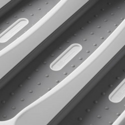 Cutlery tray with non-slip insert 40.5 x 32.5 x 4.5 cm - Img 5
