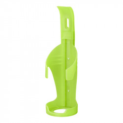 Fire extinguisher holder in phosphorescent plastic