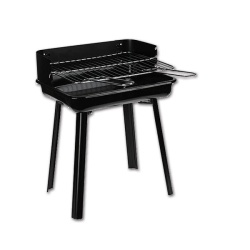 Foldable charcoal grill, grill surface 36 x 31 cm