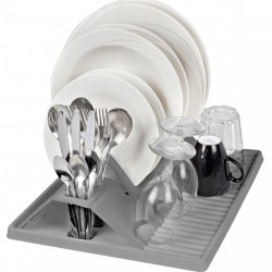 Foldable dish dryer for camping