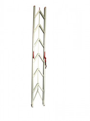Folding ladder, max height 210 cm, 6 steps