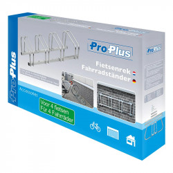Galvanised steel outdoor bicycle rack, 4 places - Img 7