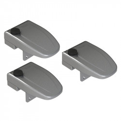 Incuietoare de siguranta "Fiamma Safe Door Frame 3" cu fixare pe cadrul usii, 3 buc, GRI - Img 1