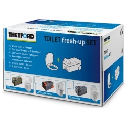 Kit fresh up (rezervor reziduuri + colac) pentru WC Thetford C 200 - Img 3