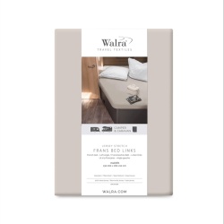 Lenjerie cu elastic Walra Jersey (pentru "french bed" – partea stângă), culoare bej - Img 4